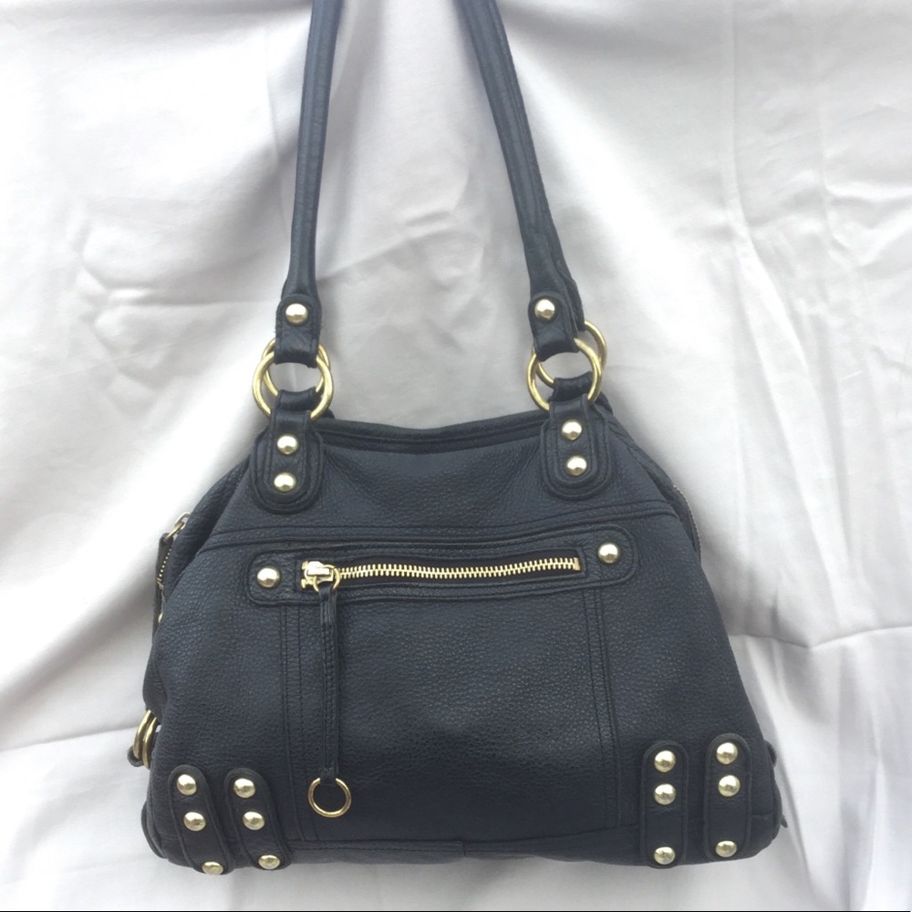 Black Linea Pelle Dylan medium tote